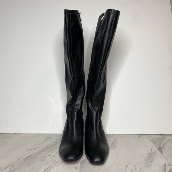 Franco Sarto Talfer Black Tall Heeled Boot 10M - Picture 2 of 16
